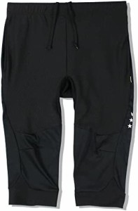 ATHLETA(アスレタ) ジュニア トレーニングスリムジャージ3/4パンツ 02387J 140サイズ ブラック