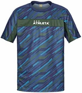 (アスレタ) ATHLETA グラフィックプラクティスシャツ Lサイズ NVY