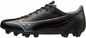 [ミズノ] サッカースパイク MIZUNO α ミズノアルファ SELECT フットボール 部活 軽量 メンズ ブラック×イグニッションレッド×ブルー 2