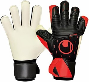 uhlsport (ウールシュポルト) 試合用 サッカー GK キーパーグローブ アブソルートグリップ 1011321 01 7号 ブラック×レッド×ホワイト