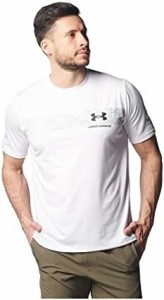 [アンダーアーマー] トレーニングT-シャツ UAテック ショートスリーブTシャツ 〈グラフィック〉 メンズ White LGサイズ