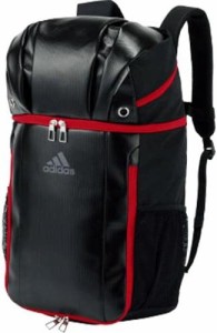 アディダス（adidas） サッカー フットサル リュック ボール用デイパック 27L ADP26BKR （ブラック×レッド/ＦＦ/Men's、Lady's）