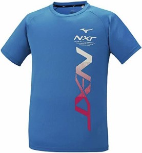 [ミズノ] トレーニングウェア N-XT Tシャツ 半袖 吸汗速乾 32JA1215 ディーバブルー XLサイズ