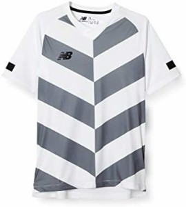[ニューバランス] 半袖Tシャツ(サッカー/フットボール) CHEVRON 2 ゲームショートスリーブシャツ ホワイト(WT) 2XLサイズ