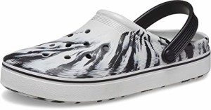 [クロックス] サンダル Crocband Clean Marbled Clog メンズ 29cm Black/White