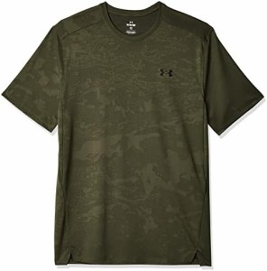 [アンダーアーマー] 半袖 機能 Tシャツ UA TECH VENT JACQUARD SS スポーツウェア メンズ Lサイズ メンズ カーキ