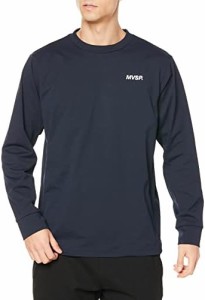 [デサント] 長袖シャツ MOVESPORT Tシャツ ソフト 吸汗速乾 ストレッチ トレーニング メンズ NV Mサイズ