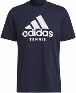 adidas(アディダス) M テニス グラフィック Tシャツ 硬式テニス ウェア Tシャツ (F5700) (HM8168)レジェンドインク J/2XLサイズ