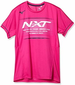 [Mizuno] バレーボールウェア プラクティスTシャツ 半袖 V2MA0102 ベリーピンク Mサイズ