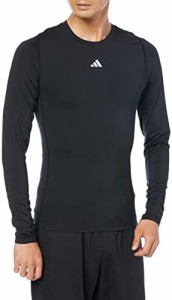 [アディダス] 長袖 Tシャツ テックフィット トレーニング 長袖Tシャツ IG435 メンズ ブラック(HK2336) J/2XLサイズ