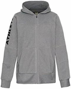 (アスレタ) ATHLETA スウェットZIPパーカー Sサイズ GRY