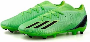 アディダス（adidas） サッカースパイク サッカーシューズ エックス スピード.2 FG 天然芝用 GW8450 （グリーン×ブラック/25.5cm）