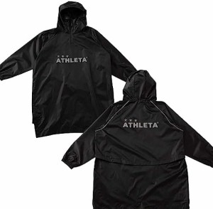 ATHLETA アスレタ JRレインポンチョ JF(ジュニアフリー) BLK