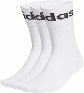 adidas アディダスオリジナルス フォールドカフ クルーソックス 3足組 靴下 メンズ レディース 30591 (Lサイズ)