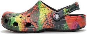 クロックス クラシック サイバー ビーチ クロッグ CROCS サンダル ブラック系 207858 988 23.0cm