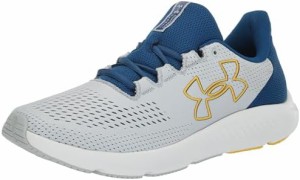 [アンダーアーマー] ランニングシューズ UA Charged Pursuit 3 BL Halo Gray Varsity Blue Tahoe Gold 3026518-100 25.0cm