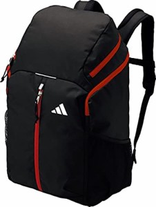 adidas(アディダス)ボール用デイパック 32L　黒色 黒×赤