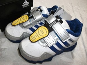 adidas(アディダス) アディファイトCF I 13.0cm ホワイト/青/シルバー G61683-130