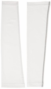 おたふく手袋 ボディタフネス冷感 パワーストレッチ アームカバー フリーサイズ ホワイト JW-618