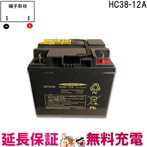 安心の純正 保証付 HC38-12A 電動車椅子 バッテリー スズキ シニアカー 電動カート サイクルバッテリー 互換 SC38-12 SER38-12 WP4