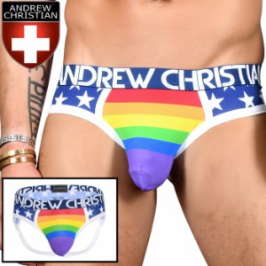 ジョックストラップ ケツ割れ ケツワレ Andrew Christian アンドリュークリスチャン Star Pride Arch w/ Almost Naked(91540)