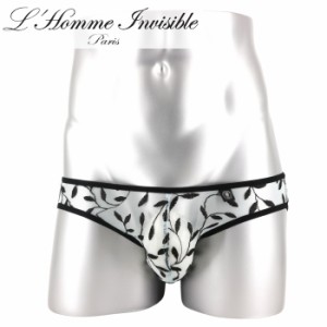 ブリーフ メンズビキニ ロームアンヴィジーブル LHomme Invisible Olivier レース メッシュ ビキニブリーフ(my44-ivy-021)