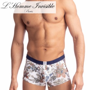 ボクサーパンツ メンズ ブランド ローライズ LHomme Invisible ロームアンヴィジーブル Kakemono ボクサー (my39-kak-002)