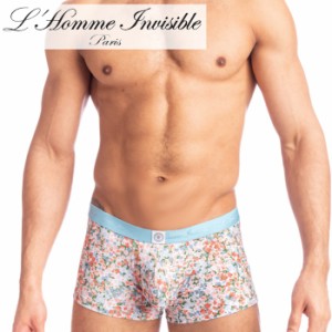 ボクサーパンツ メンズ ブランド ローライズ LHomme Invisible ロームアンヴィジーブル Lit de Fleurs ボクサー (my39-ldf-021)