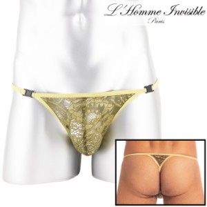 男性用Tバック Gストリング G-String メンズTバック ロームアンヴィジーブル LHomme Invisible Halcyonique Ｔバック (uw08-hal-or1)