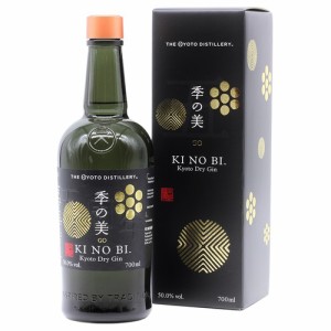 季の美 GO 京都ドライジン 50度 700ml KINOBI 京都蒸溜所 数量限定 五周年記念ボトル ジャパニーズ 長S