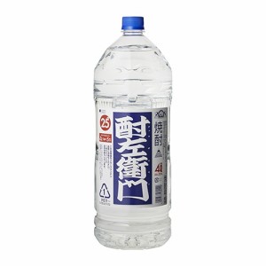 酎左衛門 25度 4Ｌペット [焼酎甲類][長S] 母の日 父の日