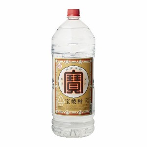 【予約】2024/6/5以降発送予定  宝焼酎 25度 4L × 4本 4000ml ケース販売 焼酎甲類 25° RSL