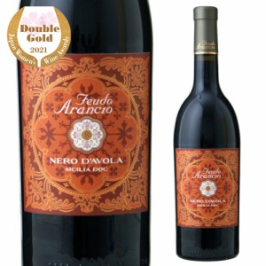 フェウド アランチョ ネロ ダーヴォラ 750ml イタリア シチリア やや辛口 ギフト プレゼント 赤ワイン 長S