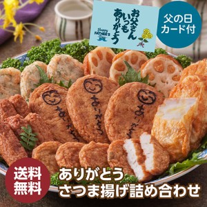 6/7〜8限定 400円OFFクーポン取得可 送料無料 松野下蒲鉾 ありがとうさつま揚げ詰め合わせ 500g 父の日 クール代込 松野下蒲鉾(産直)