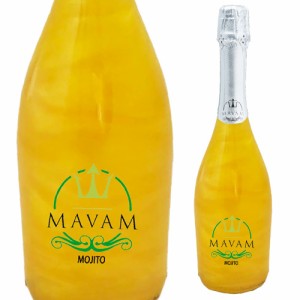 6/7〜8限定 400円OFFクーポン取得可 マバム モヒート 750ml イエロー メタリック ラメ スパークリングワイン 長S