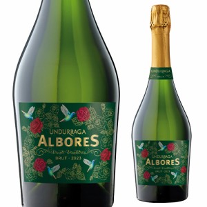 ウンドラーガ アルボレス スパークリング ブリュット 2023 750ml チリ 新酒 白 泡 辛口 スパークリングワイン