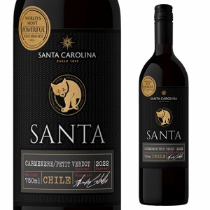時間指定不可 サンタ バイ サンタ カロリーナ カルメネール/プティ ヴェルド 赤ワイン 750ml 12本 ケース販売 RSL