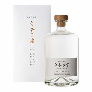 限定500本 焼酎 芋焼酎 白金乃雫 しらかねのしずく 無加水原酒 37度 720ml 長S