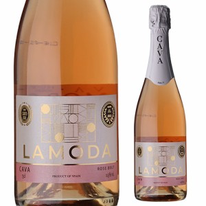 ラモダ カヴァ ロゼ ブリュット ボデガス ロペス モレナス 750ml スペイン カバ CAVA ロゼ泡 辛口 浜運