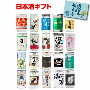 時間指定不可 遅れてごめんね 父の日 日本全国20種 カップ酒 セット 商品説明付 20本 日本酒 地酒 プレゼント 飲み比べ ギフト RSL