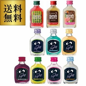 送料無料 クライナーファイグリング + スマショット 10種類 お試し 飲み比べ セット 20ml×10本 リキュール フレーバードウォッカ 虎S