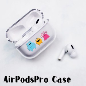 AirPods Proケース Airpods pro ケース airpods pro カバー Air Pods エアポッズプロ モンスター 怪獣 韓国風 プラスチック エアーポッズ