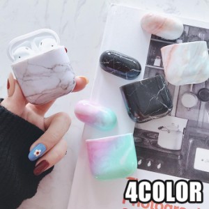 Airpods Airpods２ エアポッズ 大理石 マーブル エアーポッズ エアーポッズ２ カバー ケース おしゃれ かわいい 本体 装着 アップル イヤ