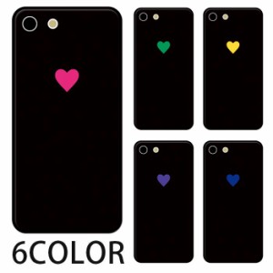 スマホケース ラウンド ハート iphone14 iphone13 iphone12 pro iphone11 iphone8 ガラスケース プリント TPU シンプル おしゃれ 可愛い 