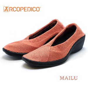 アルコペディコ ARCOPEDICO MAILU マイル スモークピンク エリオさんの靴 クラシックライン ニットアッパー 4.5cmヒール ポルトガル製