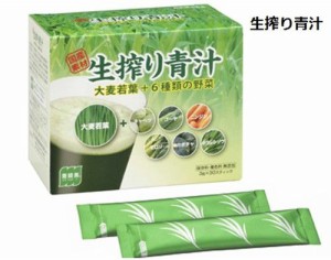 生搾り青汁 【青汁 大麦若葉青汁 6種類の野菜 国産 おいしい】