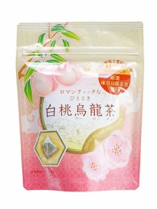 送料無料 ウーロン茶 ティーバッグ 白桃烏龍茶 2.5g×8P 凍頂烏龍茶 ティーパック フレーバー メチル化カテキン お茶