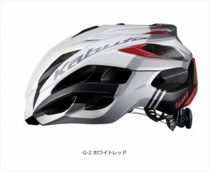  OGK Kabuto  【4966094611699】 VOLZZA-G2 VOLZZA G-2ホワイトレッド L/XL(59-61cm)　オージーケーカブト JCF公認