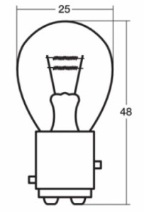 ポスト投函便 スタンレー  【4907894117615】 NO.82 ブリスターパック 12V21/5W