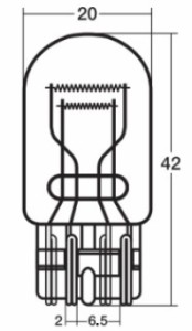 ポスト投函便 スタンレー  【4907894117622】 NO.83 ブリスターパック 12V21/5W